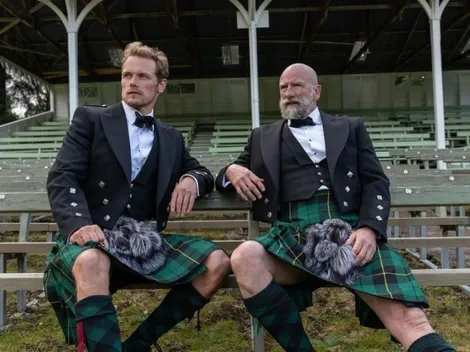 ¿Sam Heughan y Graham McTavish distanciados?