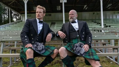Sam Heughan y Graham McTavish