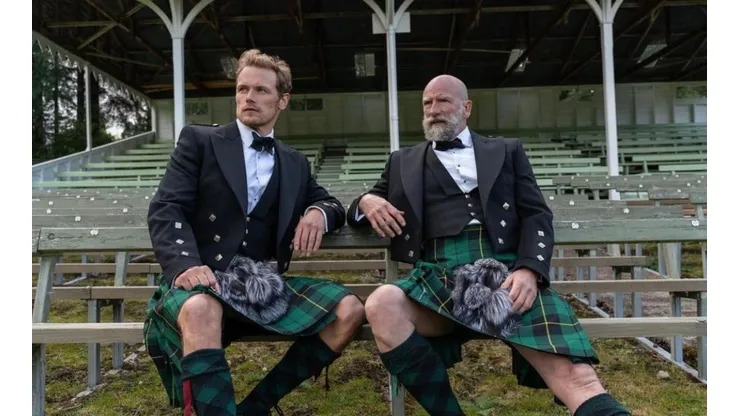 Sam Heughan y Graham McTavish