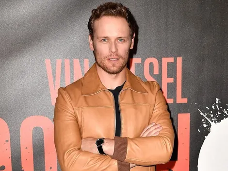 Sam Heughan incomodó a una periodista en vivo