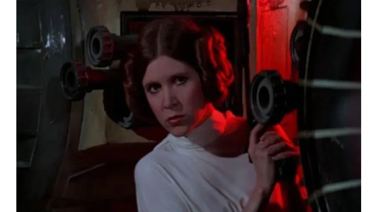 La Princesa Leia en acción.