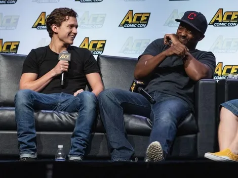 Marvel volvió a reírse de Tom Holland por culpa de Anthony Mackie