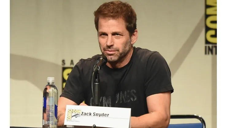Zack Snyder en una convención.