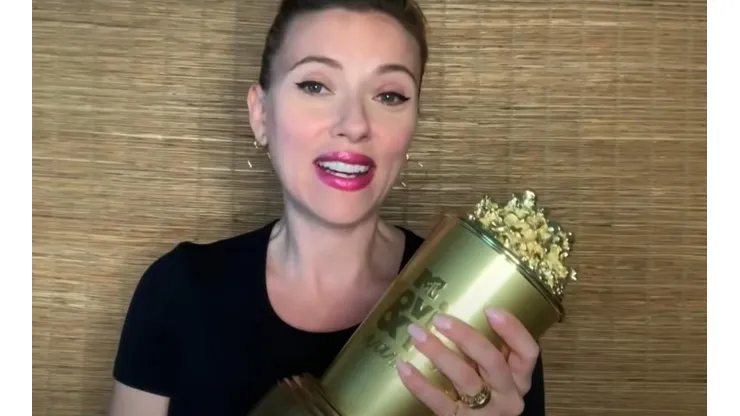 Scarlett Johansson en los MTV Movie Awards 2021 (Foto: MTV)