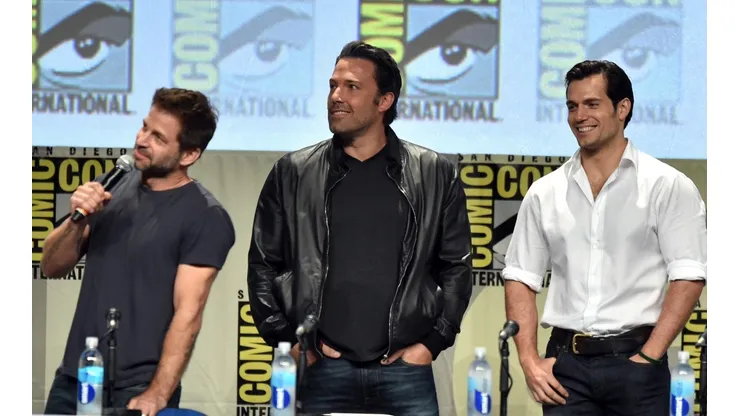 Zack Snyder dirigió a Ben Affleck y a Henry Cavill en La Liga de la Justicia de Zack Snyder (Foto: Getty Images)