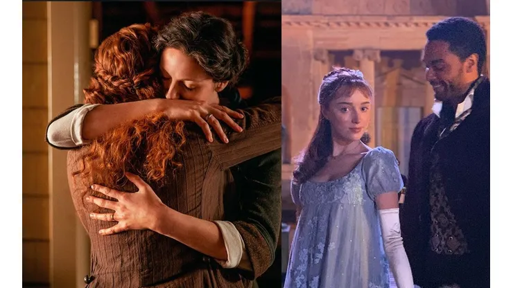 No es el viaje en el tiempo: esta es la mayor diferencia entre Outlander y Bridgerton