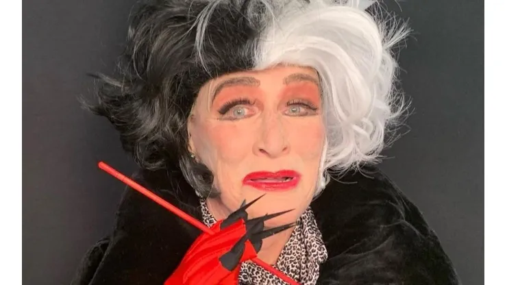 Glenn Close como Cruella.