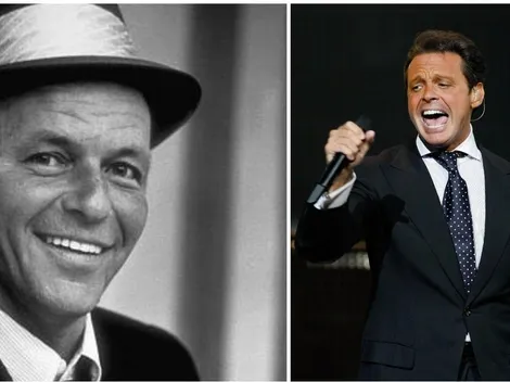 Una modelo fue la pieza clave en el dueto de Luis Miguel con Frank Sinatra: quién es
