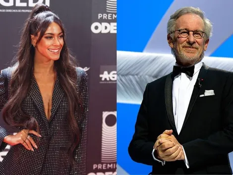 Increíble: Tini Stoessel conoció a Steven Spielberg y él le dio un regalo