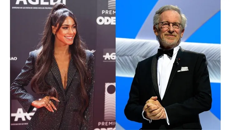 Increíble: Tini Stoessel conoció a Steven Spielberg y él le dio un regalo.