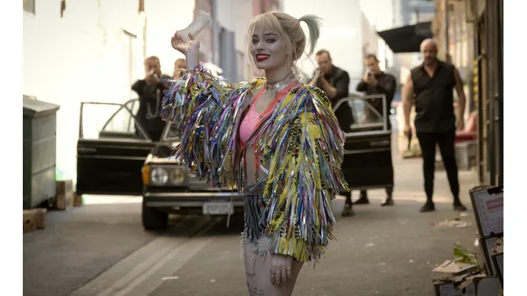 Margot Robbie como Harley Quinn.