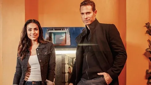 Miguel y Adela en El Dragón.