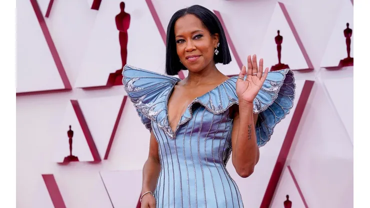 Regina King en la alfombra roja.