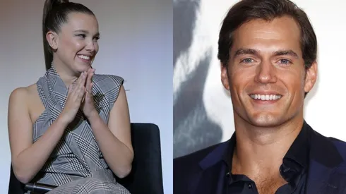 Henry Cavill y Millie Bobby Brown