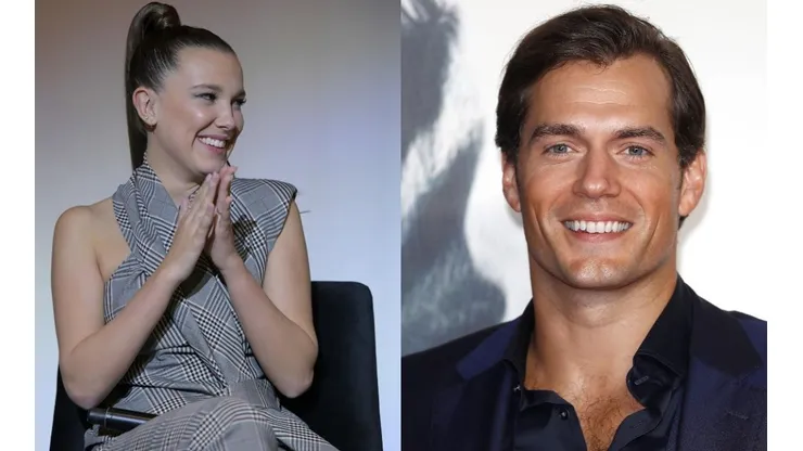 Henry Cavill y Millie Bobby Brown
