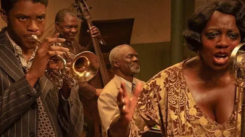 Chadwick Boseman y Viola Davis.