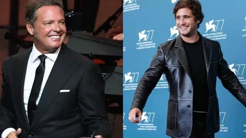 Diego Boneta y Luis Miguel.