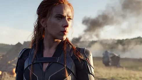 Scarlett Johansson como Black Widow.