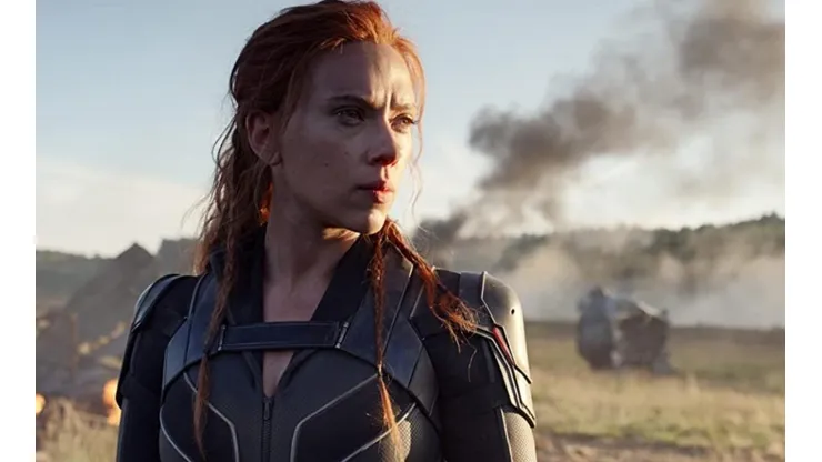Scarlett Johansson como Black Widow.