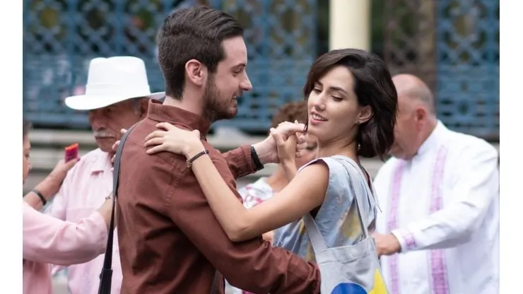 Ximena Romo y Jesús Zavala, los protagonistas de Dime cuándo tu.