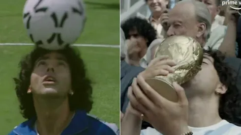 Amazon Prime presentó el primer avance de la serie de Maradona (Foto: Amazon Prime)