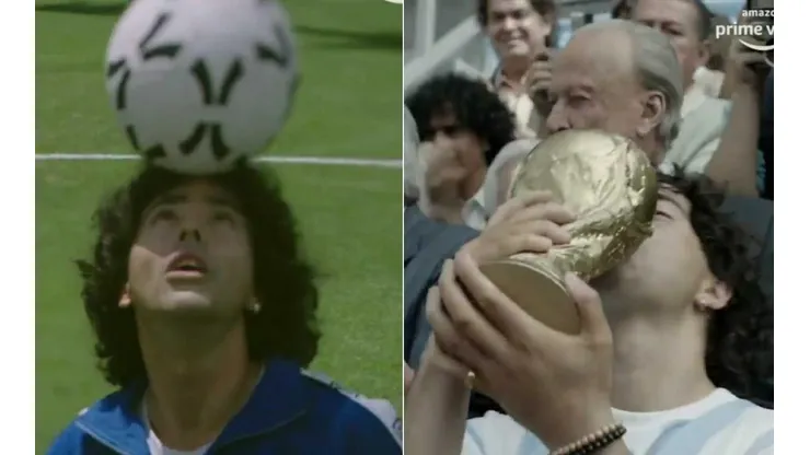 Amazon Prime presentó el primer avance de la serie de Maradona (Foto: Amazon Prime)
