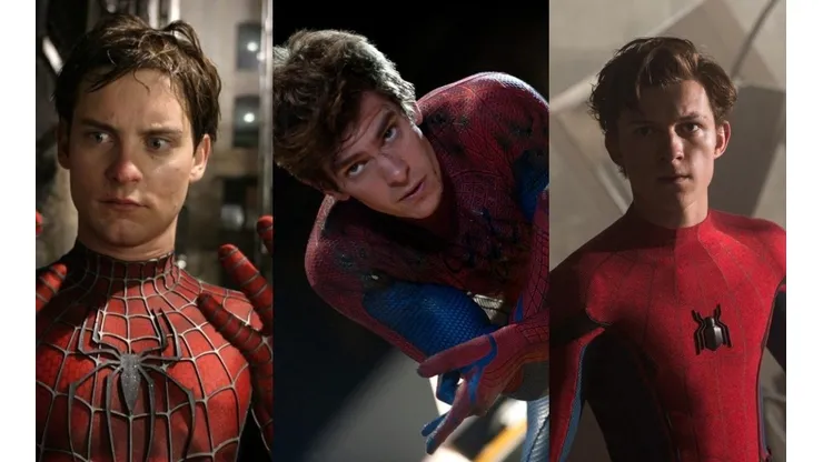 Los 3 Spiderman.