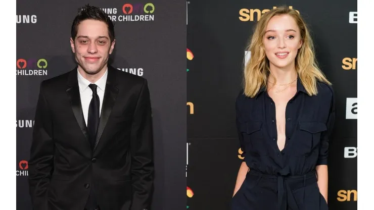 Pete Davidson y Phoebe Dynevor.