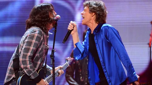 Dave Grohl y Mick Jagger presentaron un tema que habla sobre la cuarentena (Foto: Getty Images)