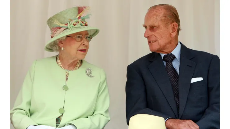 La Reina Isabel y el Príncipe Felipe.