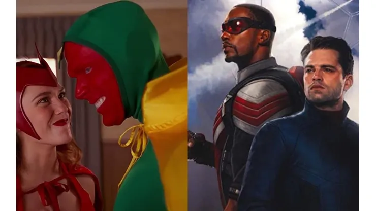 WandaVision vs. The Falcon and The Winter Soldier.
