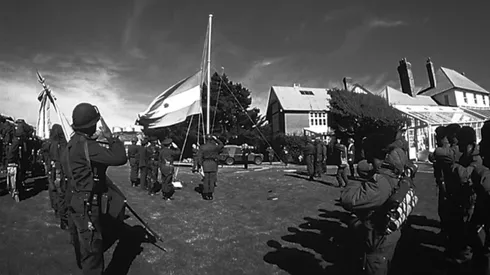 El Ejército argentino en las Islas Malvinas.
