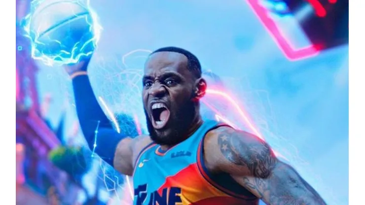 Lebron James es el protagonista de la secuela de Space Jam (Foto: Entertainment Weekly)