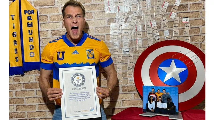 Increíble: ¡Un mexicano rompió el récord Guinness por ver Avengers: Endgame 191 veces!