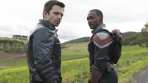 Anthony Mackie y Sebastián Stan en sus papeles de Falcon y el Soldado del Invierno.