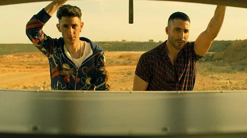 Christian y Moisés en Sky Rojo.