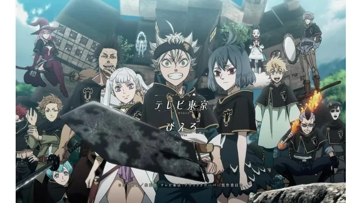 Confirmado: ¡Se viene la película de Black Clover!