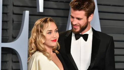 Miley Cyrus y Liam Hemsworth.