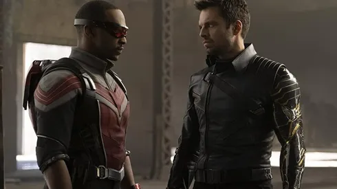Anthony Mackie y Sebastián Stan en The Falcon and The Winter Soldier.