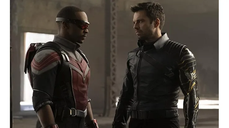 Anthony Mackie y Sebastián Stan en The Falcon and The Winter Soldier.
