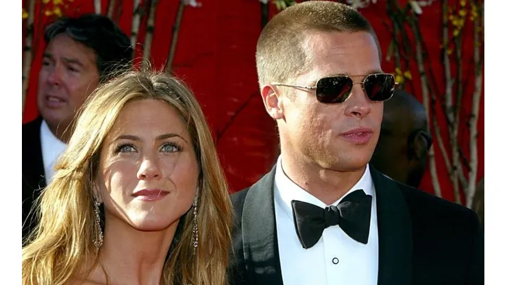 Brad Pitt y Jennifer Aniston.