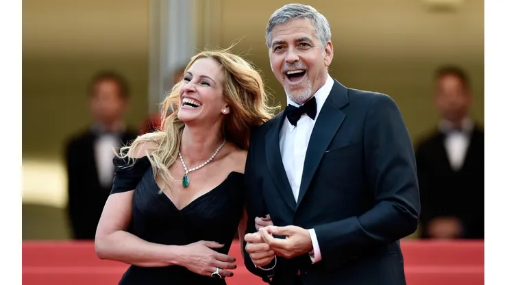 Julia Roberts y George Clooney en la Red Carpet