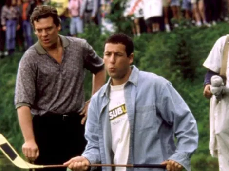 Adam Sandler y Christopher McDonald recrean Happy Gilmore a 25 años de su estreno