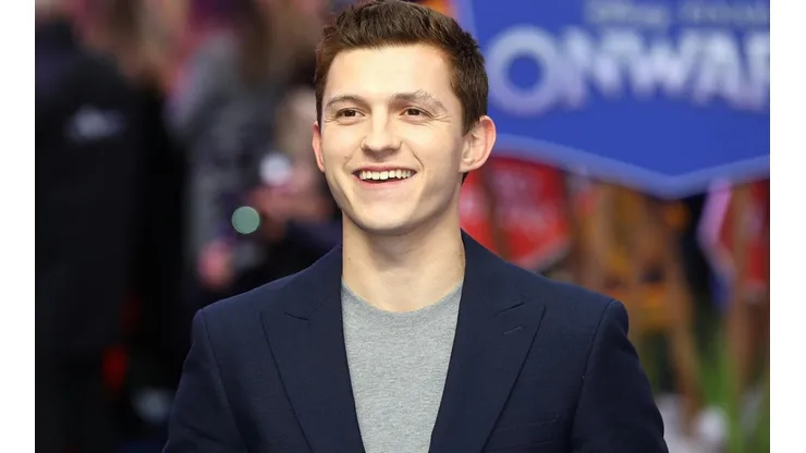 Tom Holland en la premiere de Onward