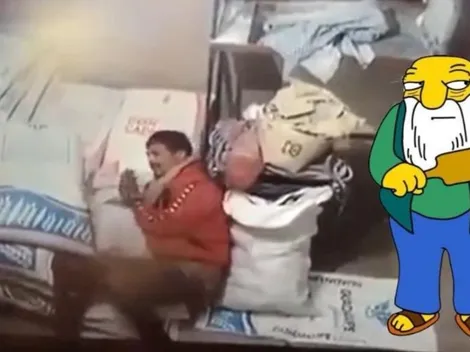 Los Simpson lo hicieron de nuevo: dueños de un local atrapan a ladrón y... ¡HAY TABLA!