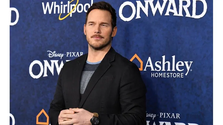 Chris Pratt en la premiere de Onward