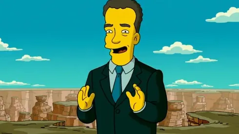 Los Simpson predicen la presencia de Tom Hanks en la asunción presidencial de Joe Biden.