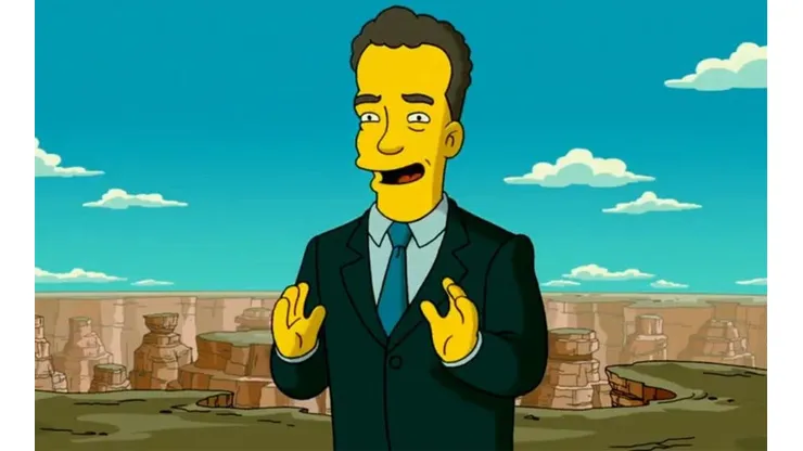 Los Simpson predicen la presencia de Tom Hanks en la asunción presidencial de Joe Biden.