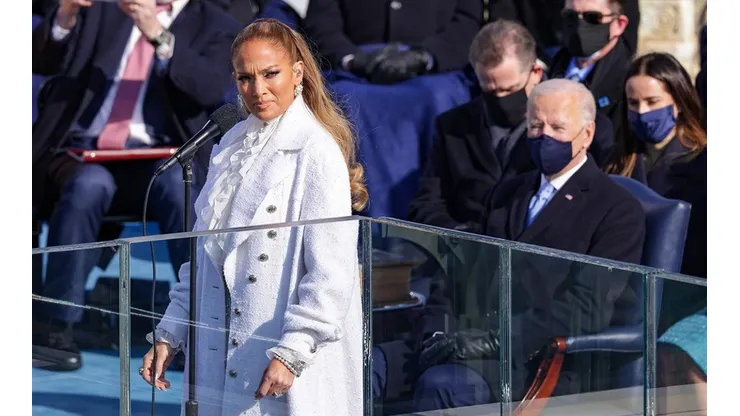 Investidura de Joe Biden: la paloma de Lady Gaga y la frase en español de Jennifer Lopez