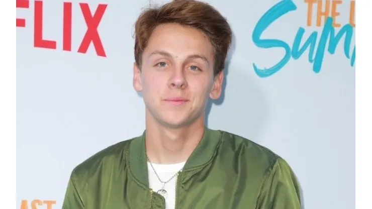 Jacob Bertrand en un evento de Netflix